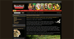 Desktop Screenshot of benefeed.cz